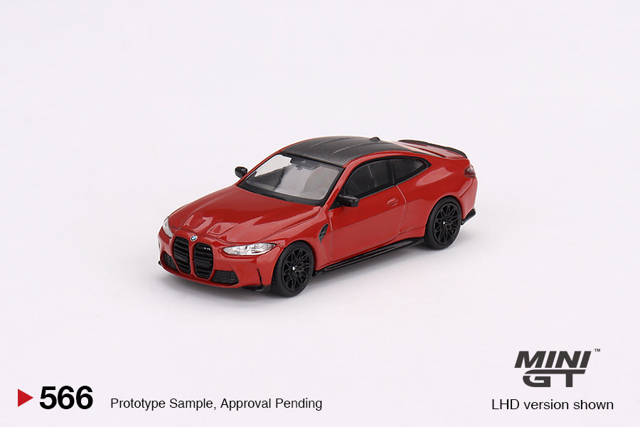 Mini GT BMW M4 Competition G82 Toronto Red Metallic MGT00566 1/64 Die Cast