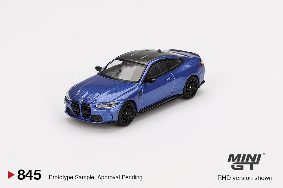 Mini GT BMW M4 Competition Portimao Blue MGT00845 1/64 Die Cast