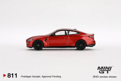 Mini GT BMW M4 Competition (G82) Sakhir Orange MGT00811 1/64 Die Cast