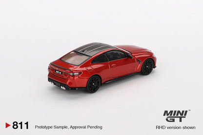 Mini GT BMW M4 Competition (G82) Sakhir Orange MGT00811 1/64 Die Cast