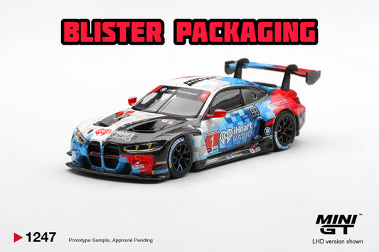 [Pre-Order] Mini GT BMW M4 GT3 EVO #1 Paul Miller Racing 2025 IMSA Daytona 24 Hrs Blister Packaging MGT01247BL 1/64 Diecast