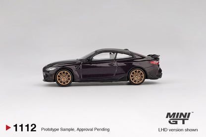 Mini GT BMW M4 M-Performance Daytona Violet MGT01112 1/64 Diecast