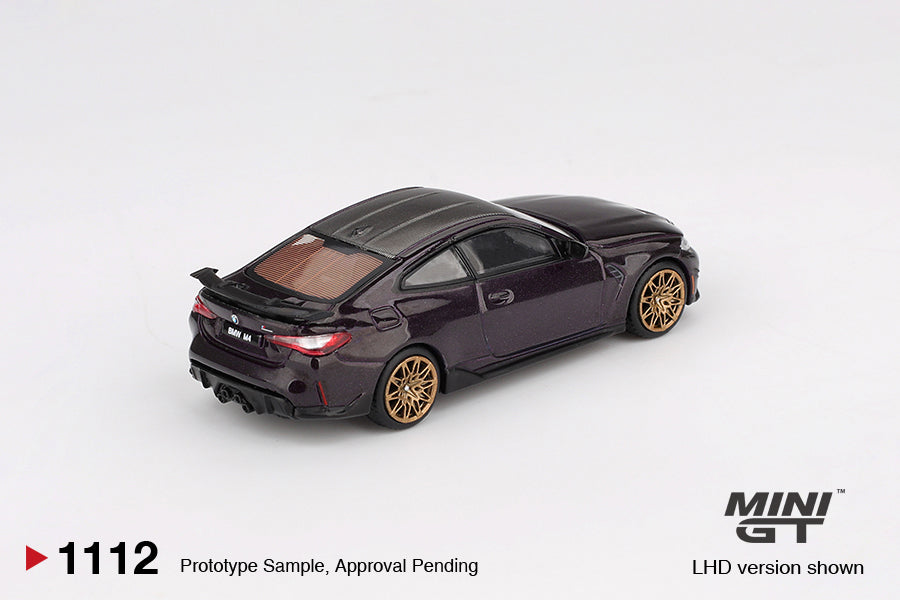 Mini GT BMW M4 M-Performance Daytona Violet MGT01112 1/64 Diecast