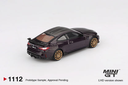 Mini GT BMW M4 M-Performance Daytona Violet MGT01112 1/64 Diecast
