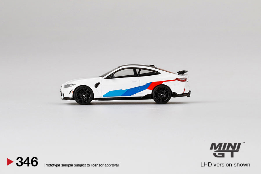 Mini GT BMW M4 M-Performance (G82) Alpine White MGT00346 1/64 Diecast
