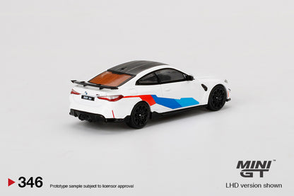 Mini GT BMW M4 M-Performance (G82) Alpine White MGT00346 1/64 Diecast