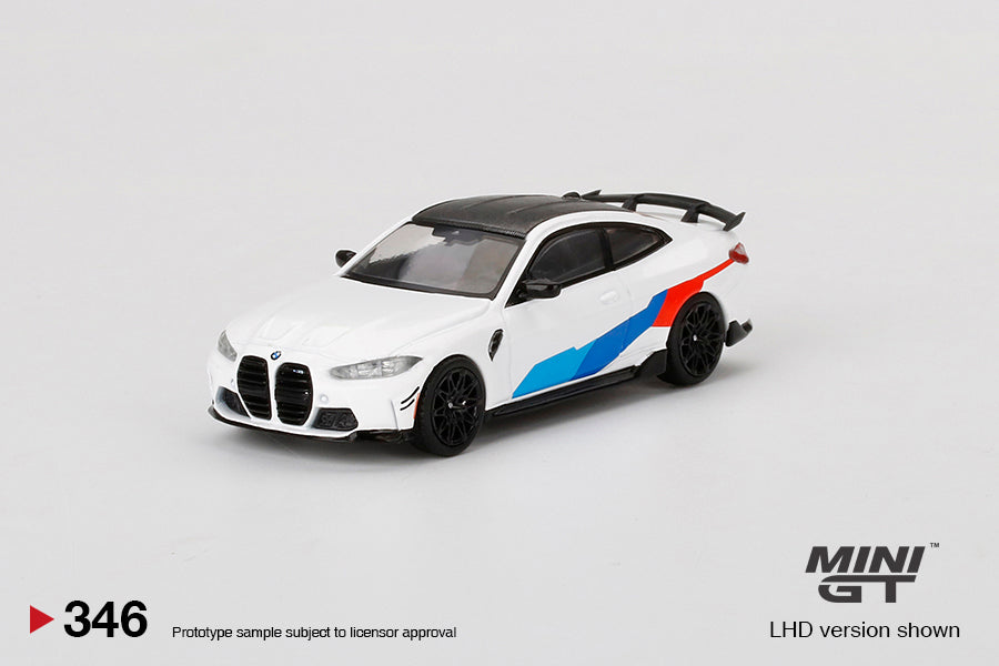 Mini GT BMW M4 M-Performance (G82) Alpine White MGT00346 1/64 Diecast