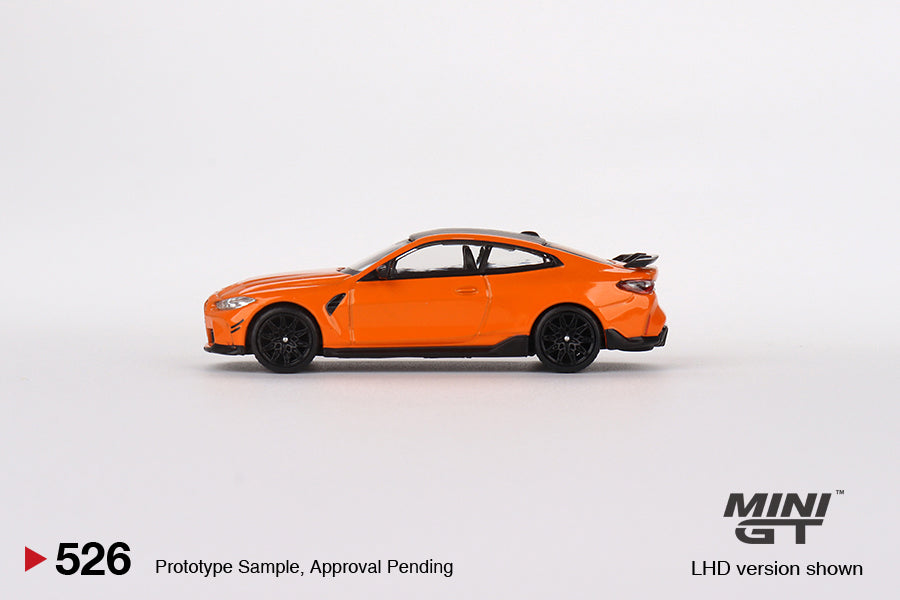 Mini GT BMW M4 M-Performance (G82) Fire Orange MGT00526 1/64 Diecast