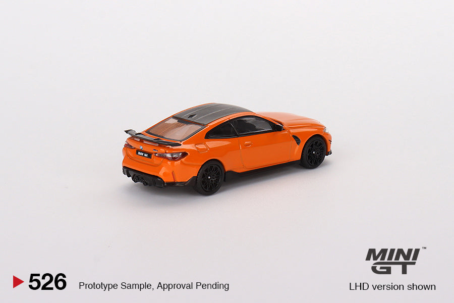 Mini GT BMW M4 M-Performance (G82) Fire Orange MGT00526 1/64 Diecast