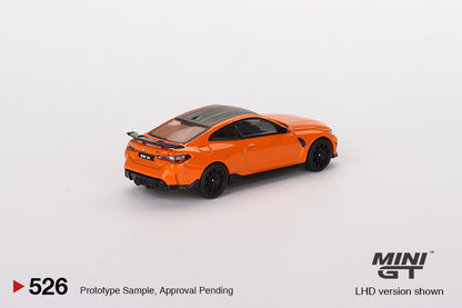 Mini GT BMW M4 M-Performance (G82) Fire Orange MGT00526 1/64 Diecast