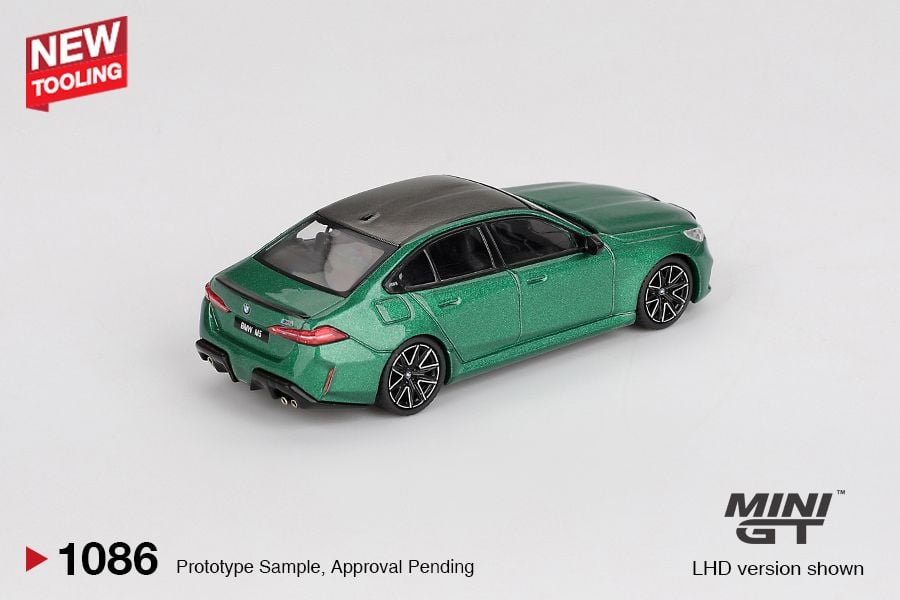 *Pre-Order* Mini GT BMW M5 (G90) Isle of Man Green Metallic MGT01086 1/64 Die Cast