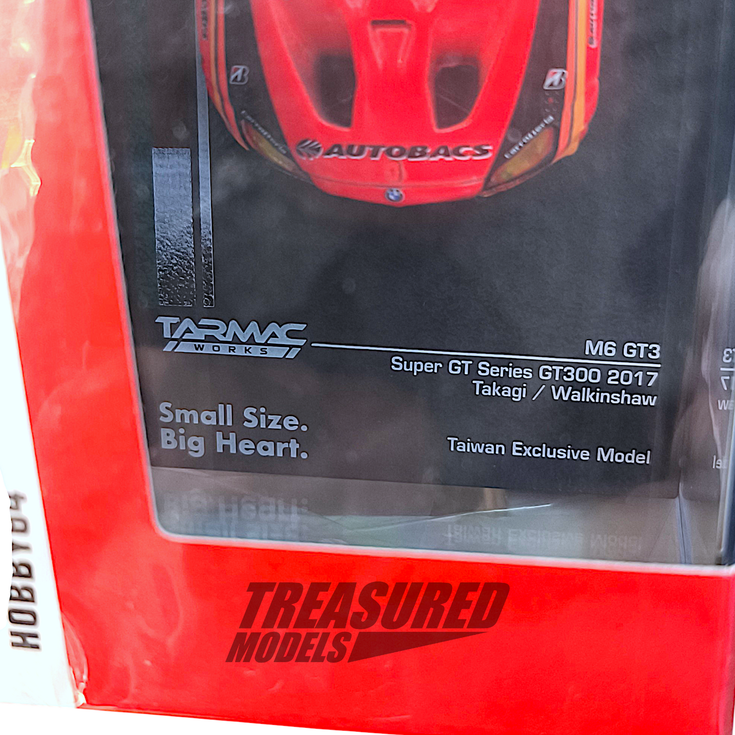 Tarmac Works BMW M6 GT3 Super GT Series GT300 2017 Takagi - Wlkinshaw Taiwan Exclusive Model T64-020-17SGT-55 1/64 Diecast