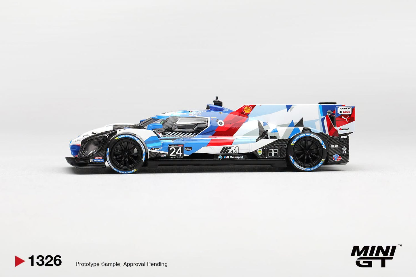[Pre-Order] Mini GT BMW M Hybrid V8 GTP #24 BMW M Team RLL 2024 IMSA Daytona 24 Hrs MGT01326 1/64 Diecast