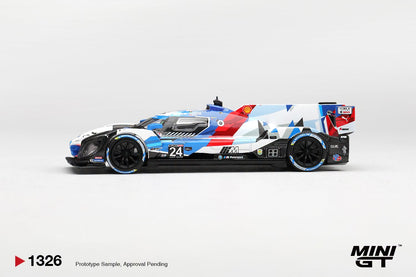 [Pre-Order] Mini GT BMW M Hybrid V8 GTP #24 BMW M Team RLL 2024 IMSA Daytona 24 Hrs MGT01326 1/64 Diecast