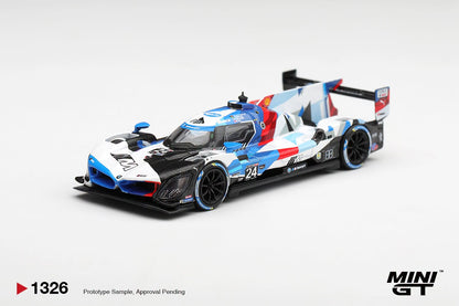 [Pre-Order] Mini GT BMW M Hybrid V8 GTP #24 BMW M Team RLL 2024 IMSA Daytona 24 Hrs MGT01326 1/64 Diecast