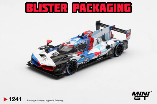[Pre-Order] Mini GT BMW M Hybrid V8 GTP #25 BMW M Team RLL Blister Packaging MGT01241BL 1/64 Diecast