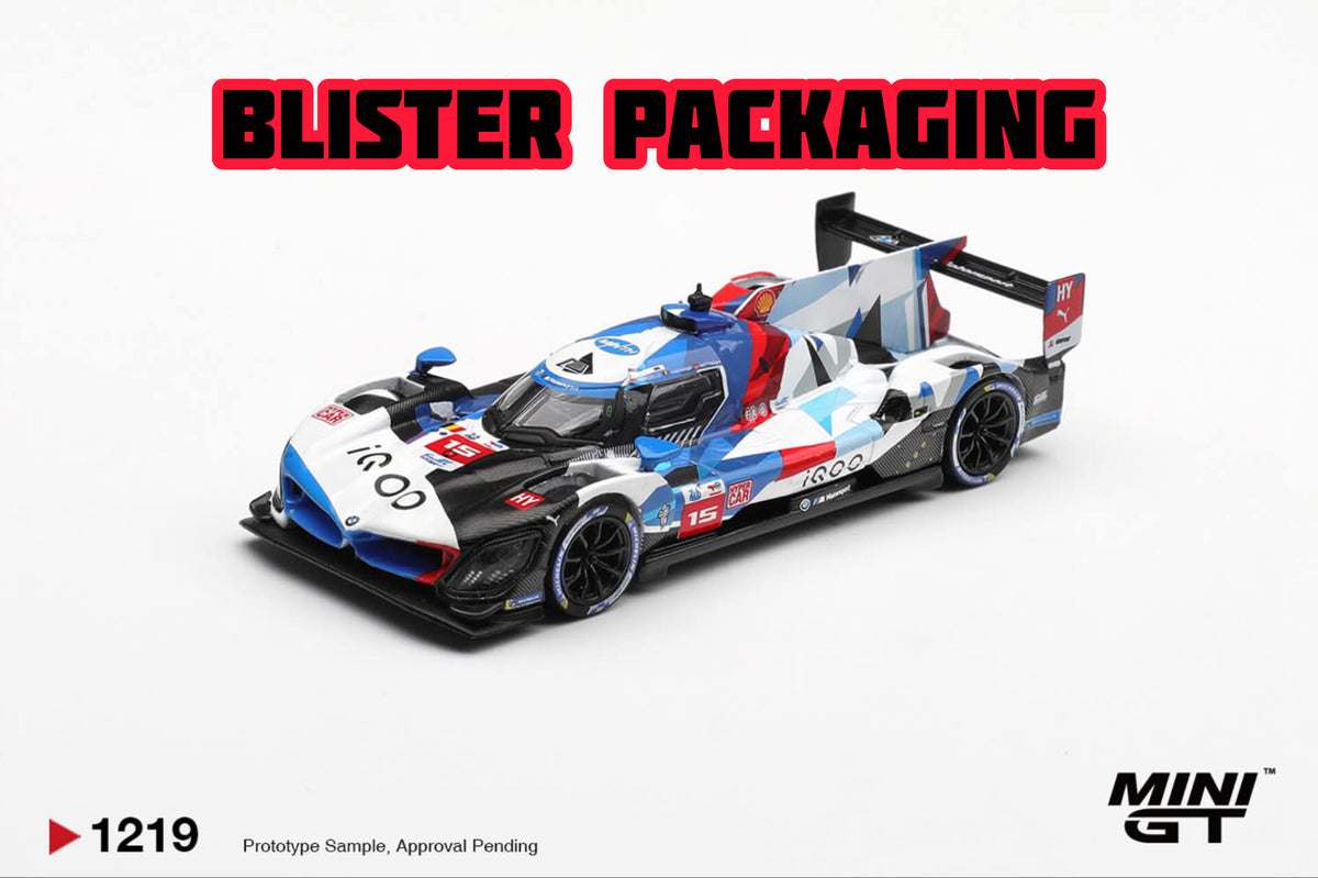 Pre-Order] Mini GT BMW M Hybrid V8 Hypercar #15 BMW M TEAM WRT 