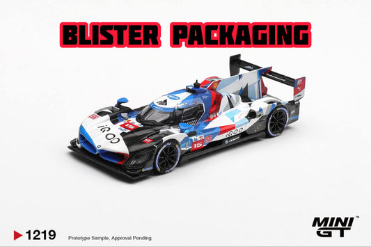 [Pre-Order] Mini GT BMW M Hybrid V8 Hypercar #15 BMW M TEAM WRT 2024 Le Mans 24 Hrs Blister Packaging MGT01219 1/64 Diecast