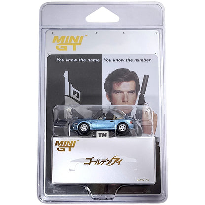 Mini GT BMW Z3 GoldenEye Japanese Poster MGT00914J 1/64 Diecast