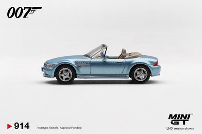 [Pre-Order] Mini GT BMW Z3 GoldenEye English Poster MGT00914 1/64 Diecast