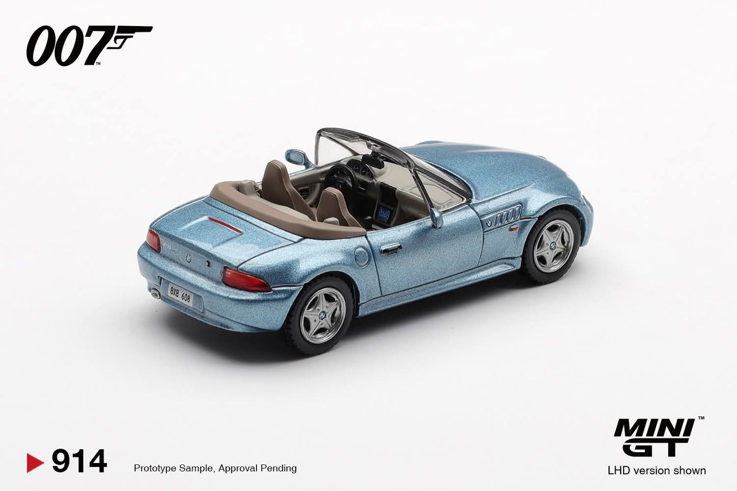 [Pre-Order] Mini GT BMW Z3 GoldenEye English Poster MGT00914 1/64 Diecast
