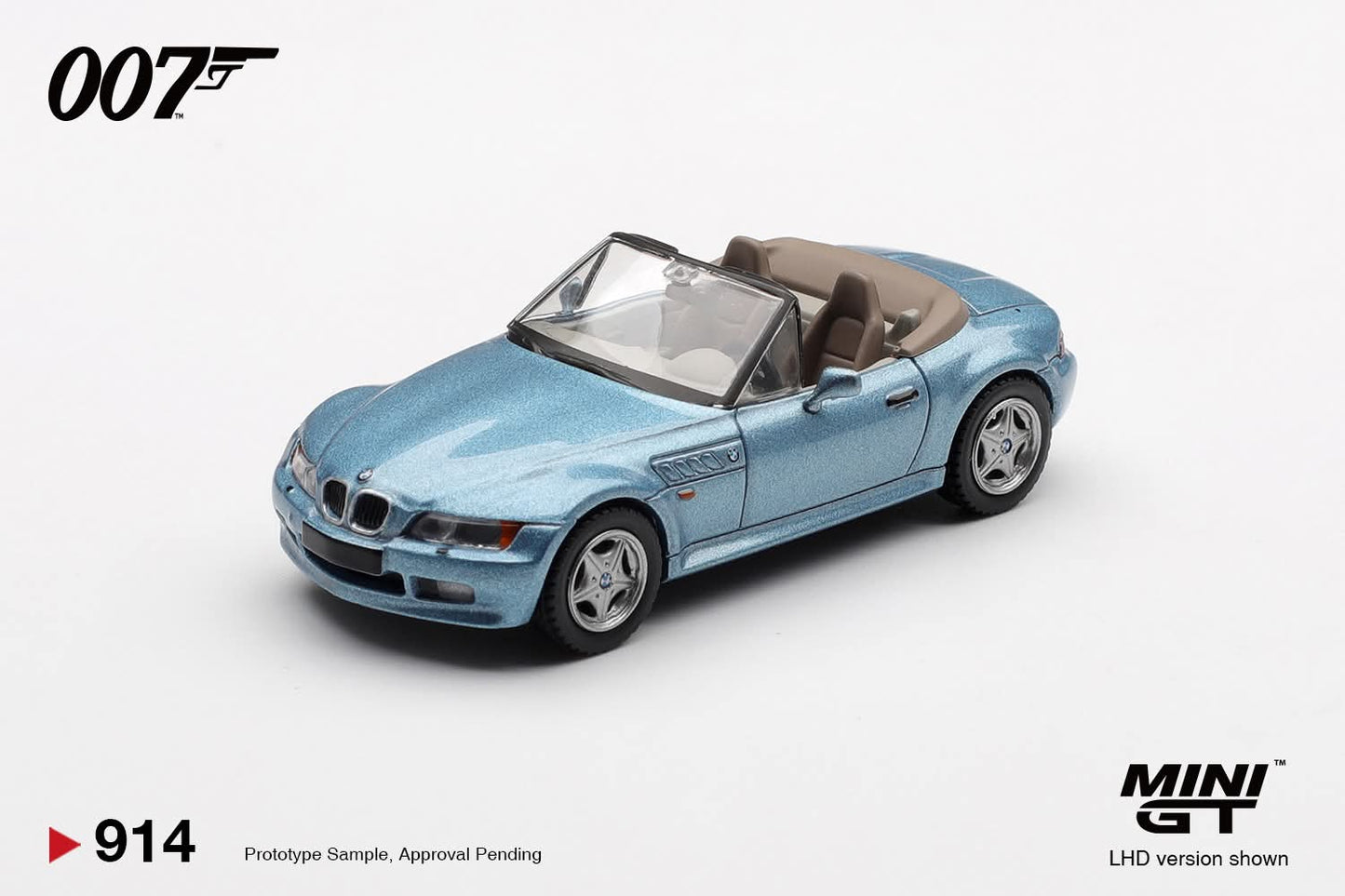 [Pre-Order] Mini GT BMW Z3 GoldenEye English Poster MGT00914 1/64 Diecast