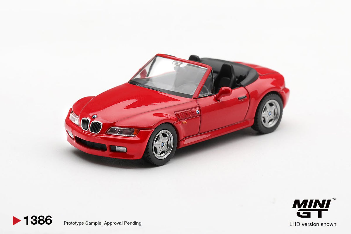 [Pre-Order] Mini GT BMW Z3 Hellrot MGT01386 1/64 Diecast