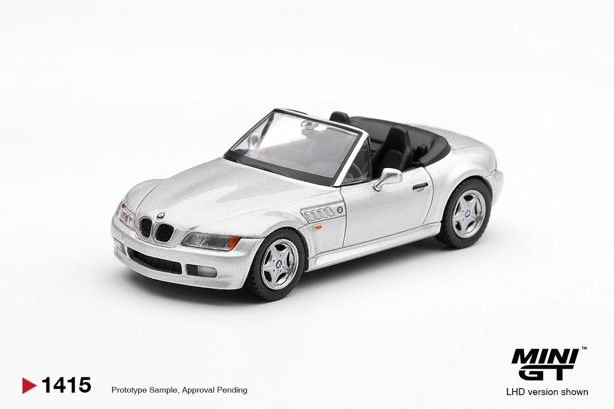 [PRE-ORDER] MINI GT BMW Z3 Titanium Silver MGT01415 1/64 Diecast