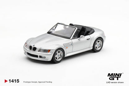 [PRE-ORDER] MINI GT BMW Z3 Titanium Silver MGT01415 1/64 Diecast