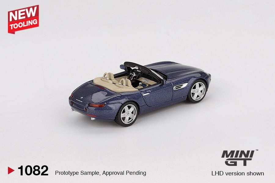 *Pre-Order* Mini GT BMW Z8 Alpina Alpine Blue (Blister Packaging) MGT01082 1/64 Die Cast