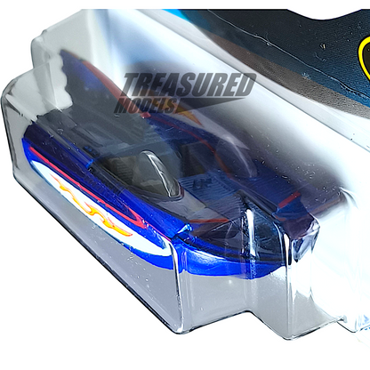 Hot Wheels Bat Boat 1966 Metalflake Dark Blue 2025 Main Line Batman 1/64 Diecast