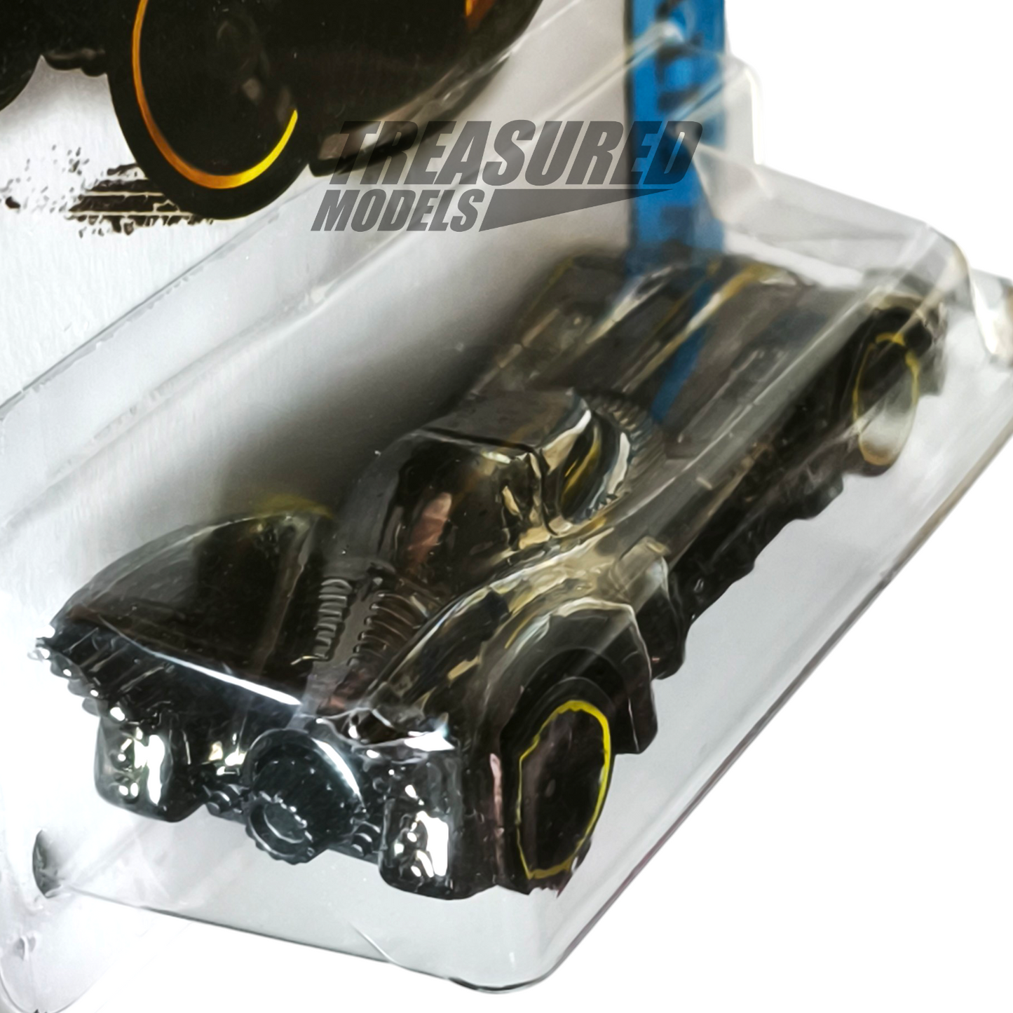 Hot Wheels Batman Batmobile Dark Chrome 2015 Main Line HW City 1/64 Die Cast