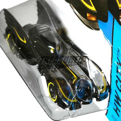 Hot Wheels Batman Batmobile Dark Chrome 2015 Main Line HW City 1/64 Die Cast