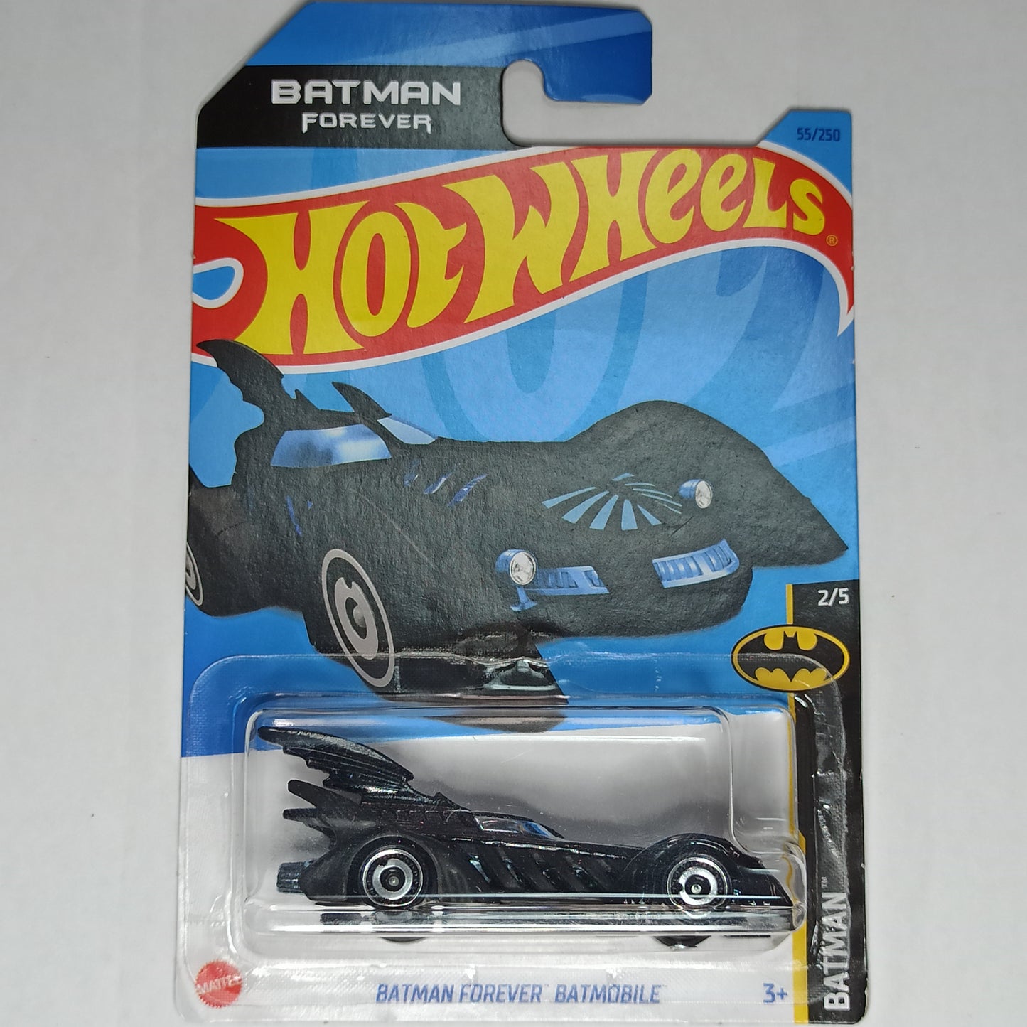 Hot Wheels Batman Forever Batmobile Black 2023 Basic