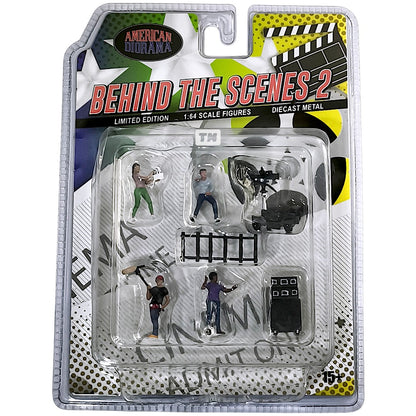 American Diorama Behind The Scenes 2 AD2428 1/64 Diecast