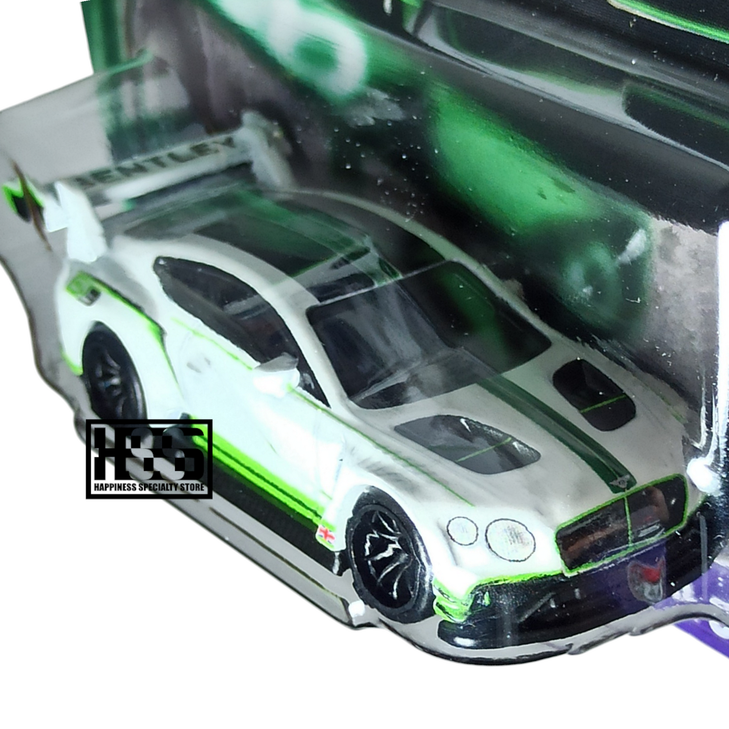 Hot Wheels Bentley 2018 Continental GT3 White 2024 Premium Car Culture Race Day 1/64 Die Cast