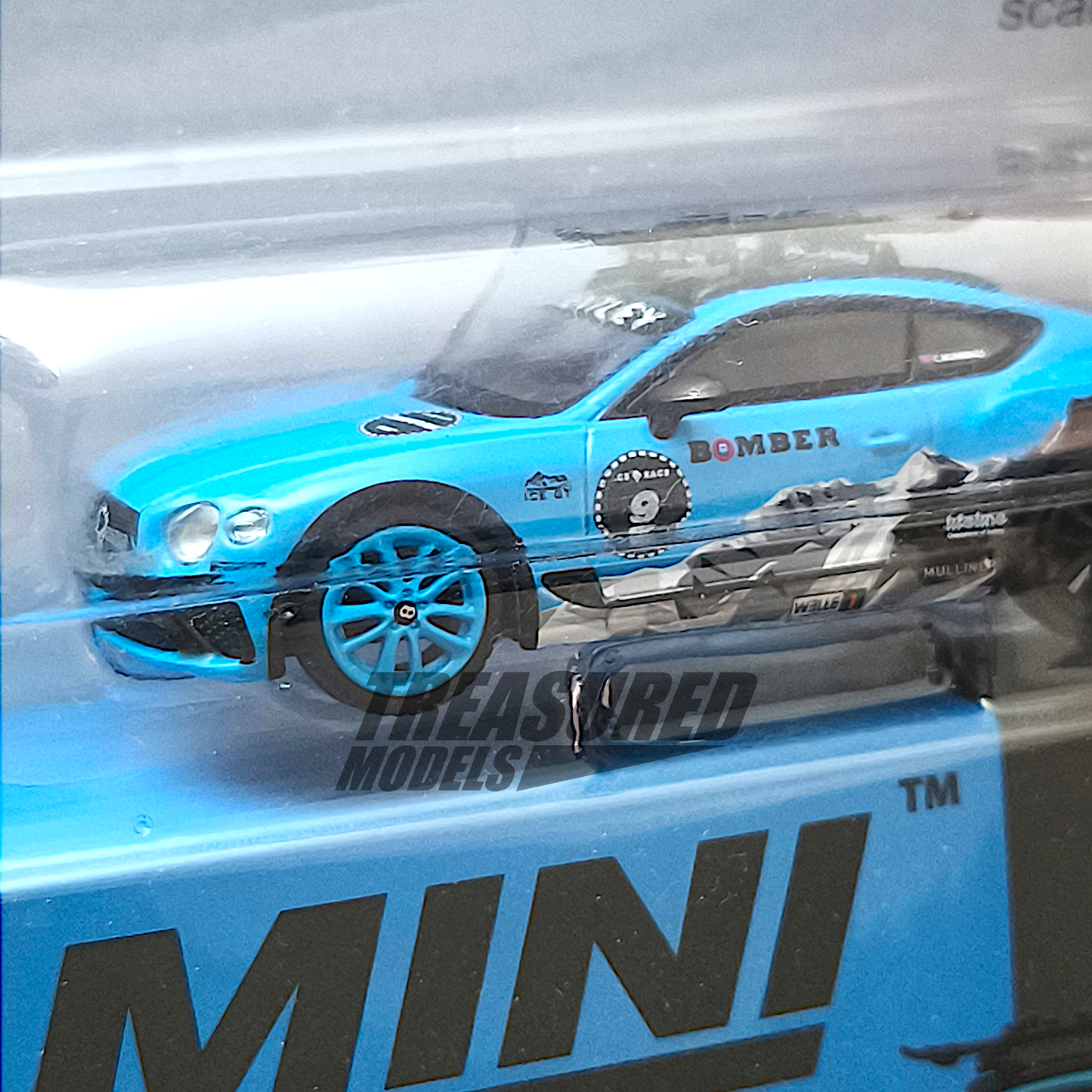 Mini GT Bentley Continental GT 2020 GP Ice Race Blister Packaging MGT00247 1/64 Diecast