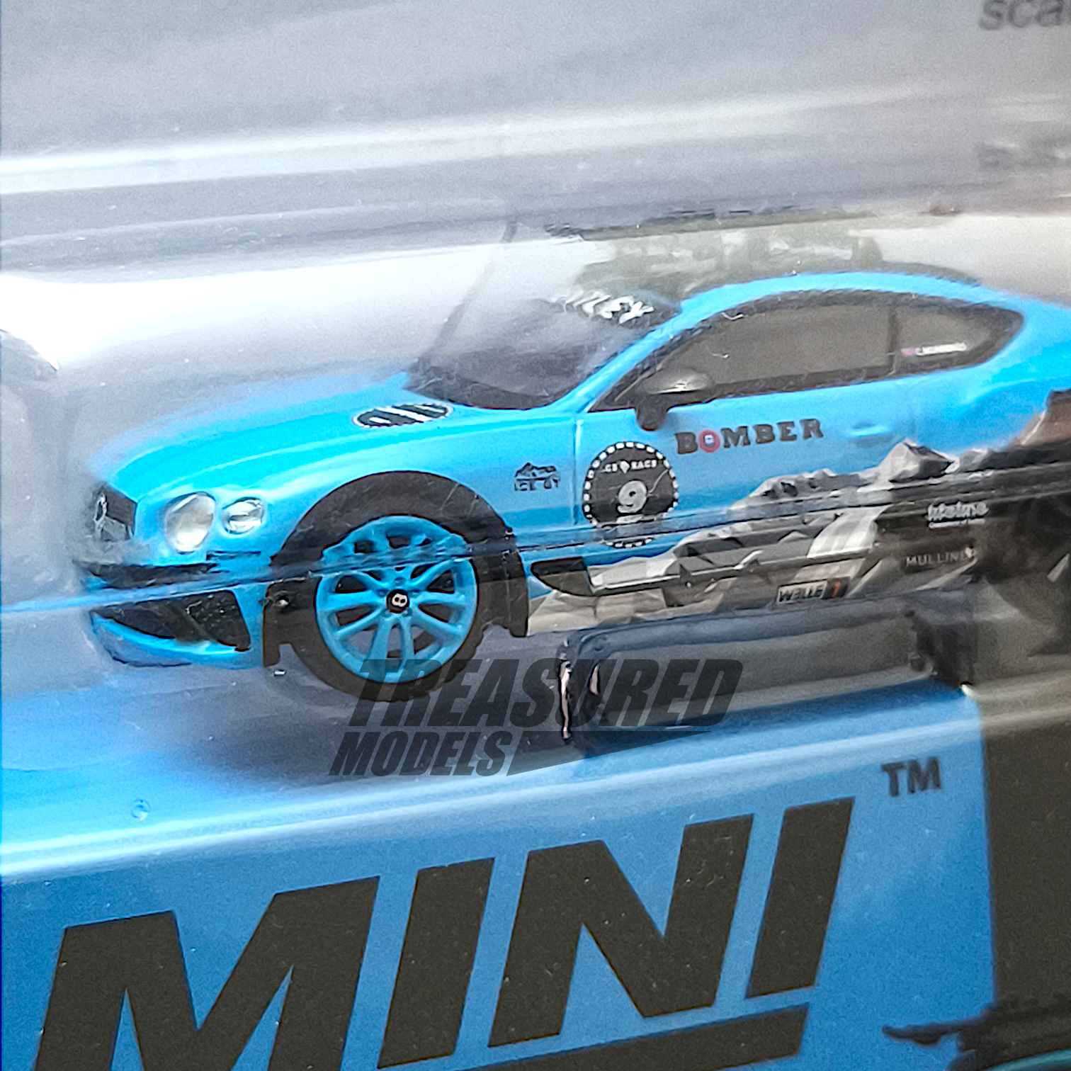 Mini GT Bentley Continental GT 2020 GP Ice Race Blister Packaging