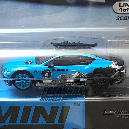 Mini GT Bentley Continental GT 2020 GP Ice Race Blister Packaging MGT00247 1/64 Diecast