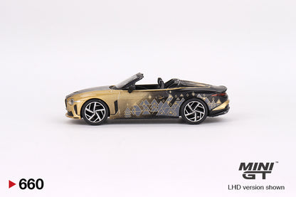 Mini GT Bentley Mulliner Bacalar 2023 Christmas Edition Limited 9999 pieces MGT00660 1/64 Diecast
