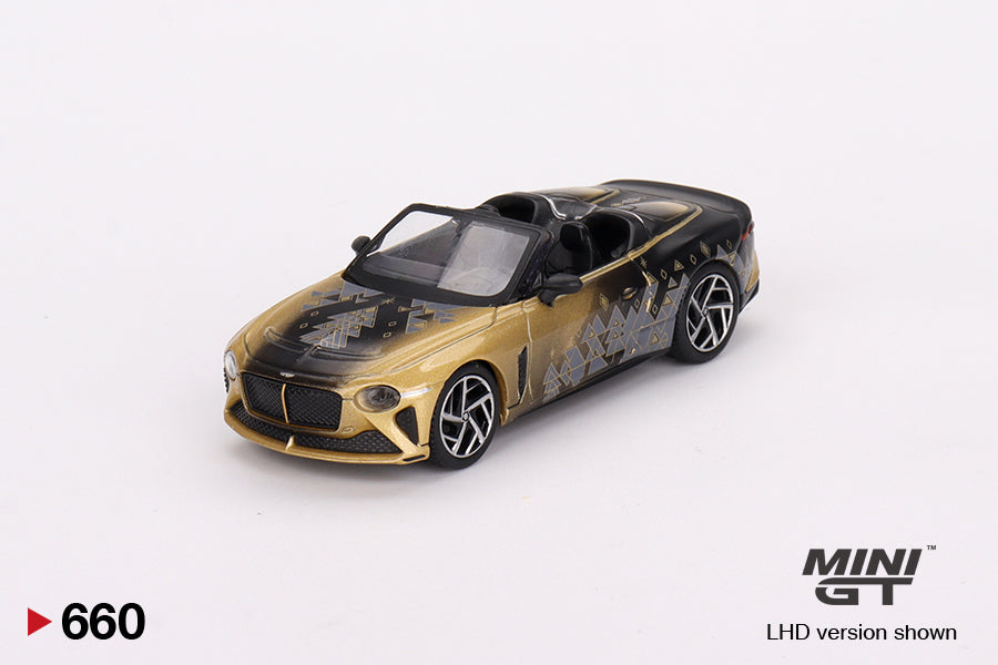 Mini GT Bentley Mulliner Bacalar 2023 Christmas Edition Limited 9999 pieces MGT00660 1/64 Diecast