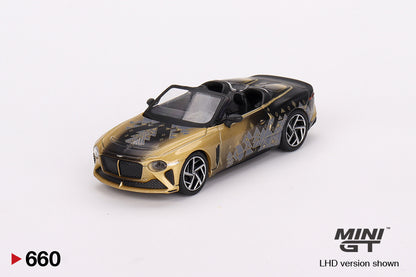 Mini GT Bentley Mulliner Bacalar 2023 Christmas Edition Limited 9999 pieces MGT00660 1/64 Diecast
