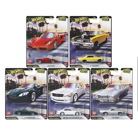 Hot Wheels Boulevard 2026 Mix 4 (Set of 5) Premium 1/64 Diecast