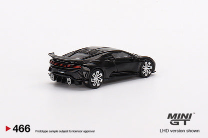 Mini GT Bugatti Centodieci Black MGT00466 1/64 Die Cast