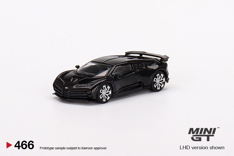 Mini GT Bugatti Centodieci Black MGT00466 1/64 Die Cast