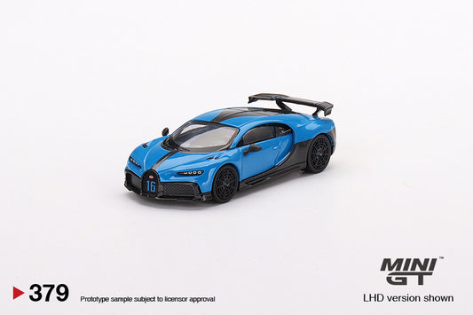 Bugatti Chiron Pur Sport Blue MGT00379 1/64 Die Cast