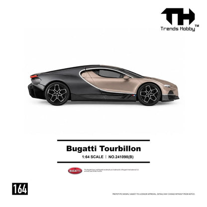 [Pre-Order] Trends Hobby Bugatti Tourbillon Dore 164 241098B 1/64 Diecast