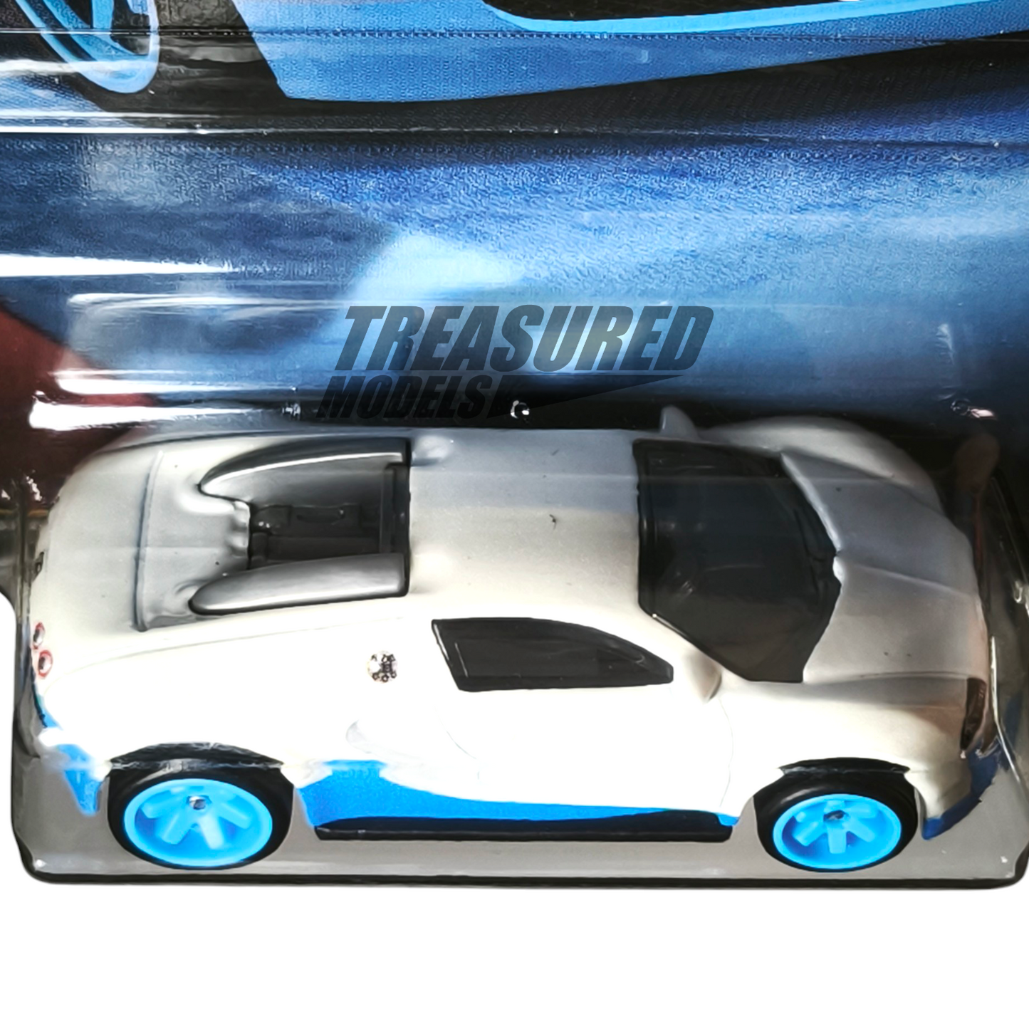 Hot Wheels Bugatti Veyron White 2025 Premium Car Culture Hammer Drop 1/64 Die Cast