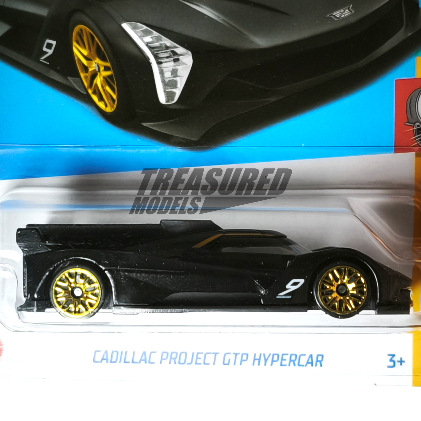 Hot Wheels Cadillac Project GTP Hypercar Satin Black 2024 HW Turbo