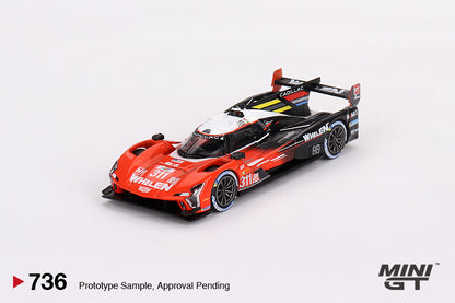 Mini GT Cadillac V-Series.R 311 2023 Le Mans 24Hrs Action Express Racing 1/64 Die Cast